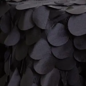 Confetti Tablecloth: Black
