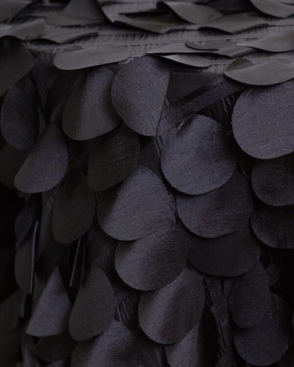 Confetti Tablecloth: Black