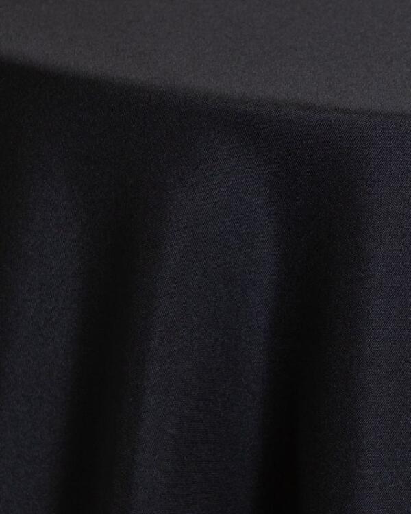 Poplin Tablecloth: Black