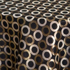 Rabanne Tablecloth: Black & Gold