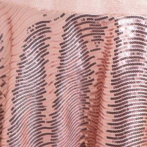 Xanadu Sequin Tablecloth: Blush