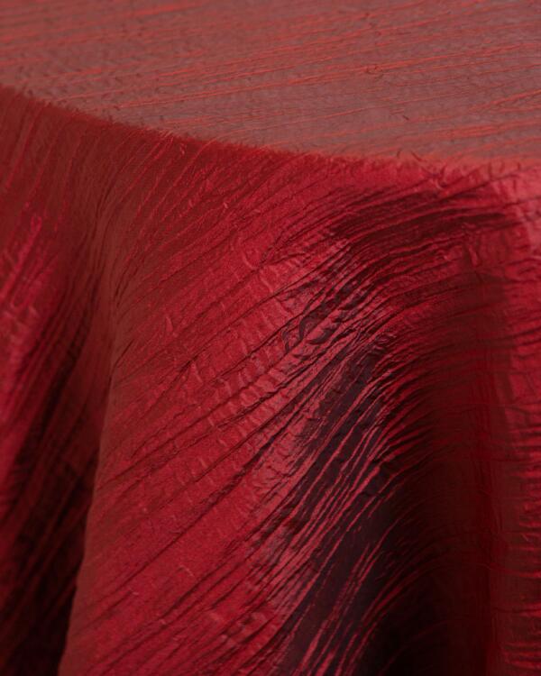 Fortuny Tablecloth: Burgundy