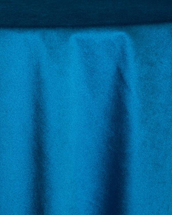 Velvet Tablecloth: Cerulean