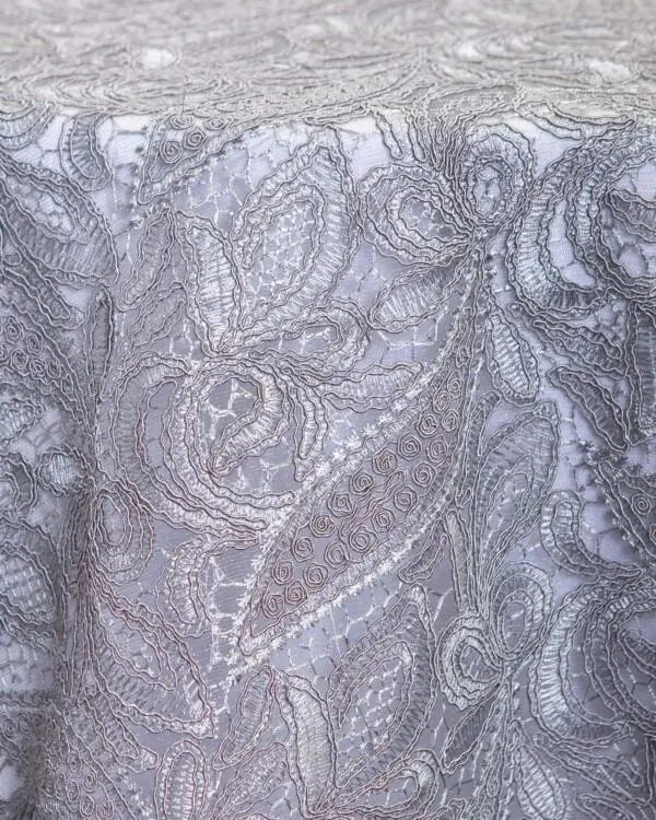 Creation Lace Overlay: Charcoal