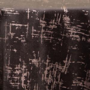 Etched Velvet Tablecloth: Charcoal