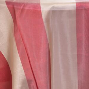 Asti Stripe Overlay: Cherry & Gold