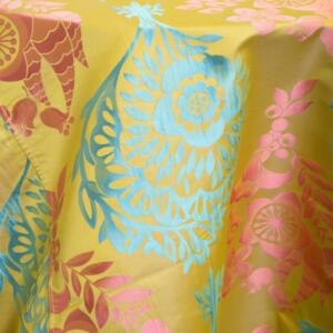Big Bash Party Tablecloth: Coral (Green Side)