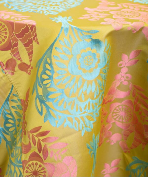 Big Bash Party Tablecloth: Coral (Green Side)