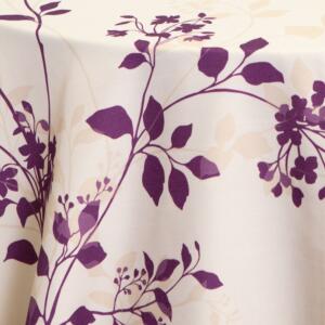 Liz Tablecloth: Eggplant