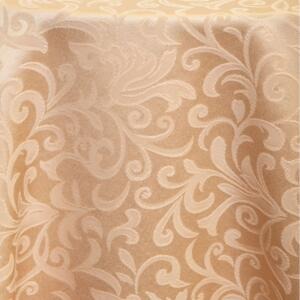 Somerset Damask Tablecloth: Gold
