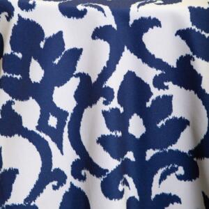 IKAT Tablecloth: Navy