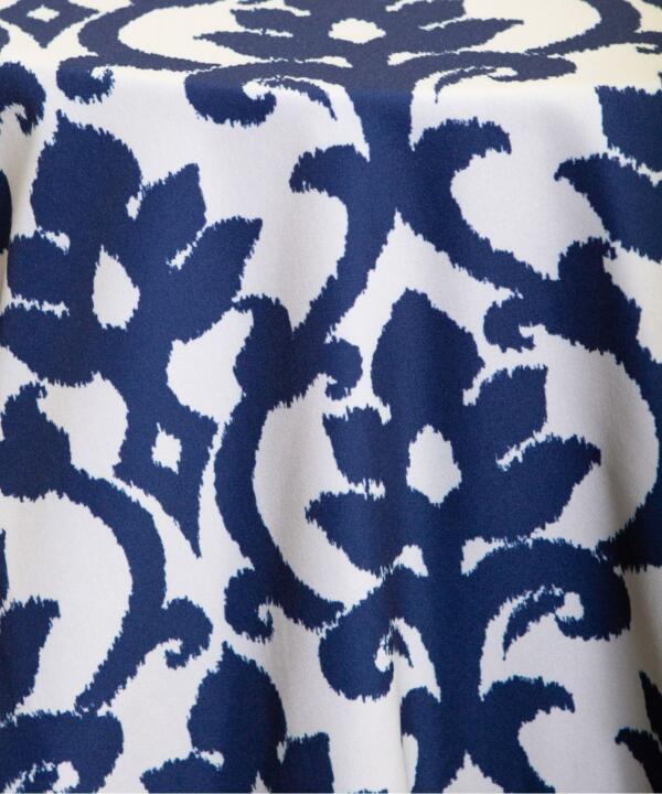 IKAT Tablecloth: Navy