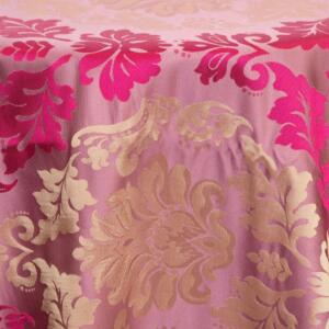 Damask Tablecloth: Raspberry Regal
