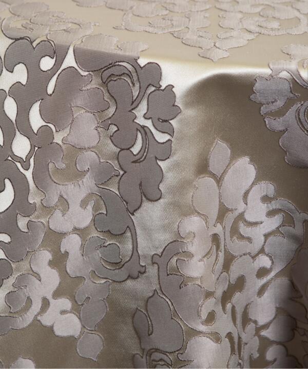 Reba Tablecloth: Silver