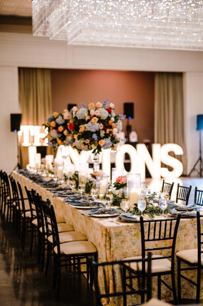 Houston wedding flowers and linens by EB Inc Events