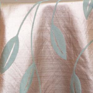 Vine Tablecloth: Aqua (Reverse Side)