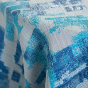 Brush Strokes Tablecloth: Blue