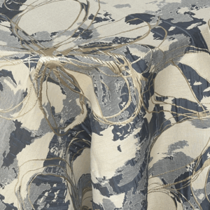 Magnolia Tablecloth: Slate Blue