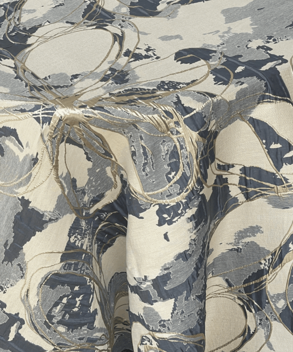 Magnolia Tablecloth: Slate Blue