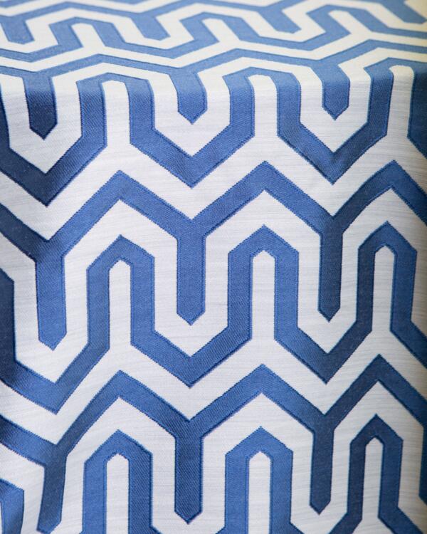 Wyndham Tablecloth: Blue