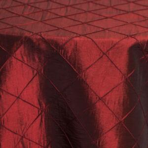 Pintuck Tablecloth: Burgundy