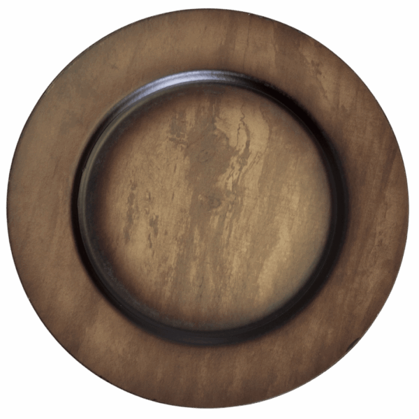 Wood Charger: Dark Faux
