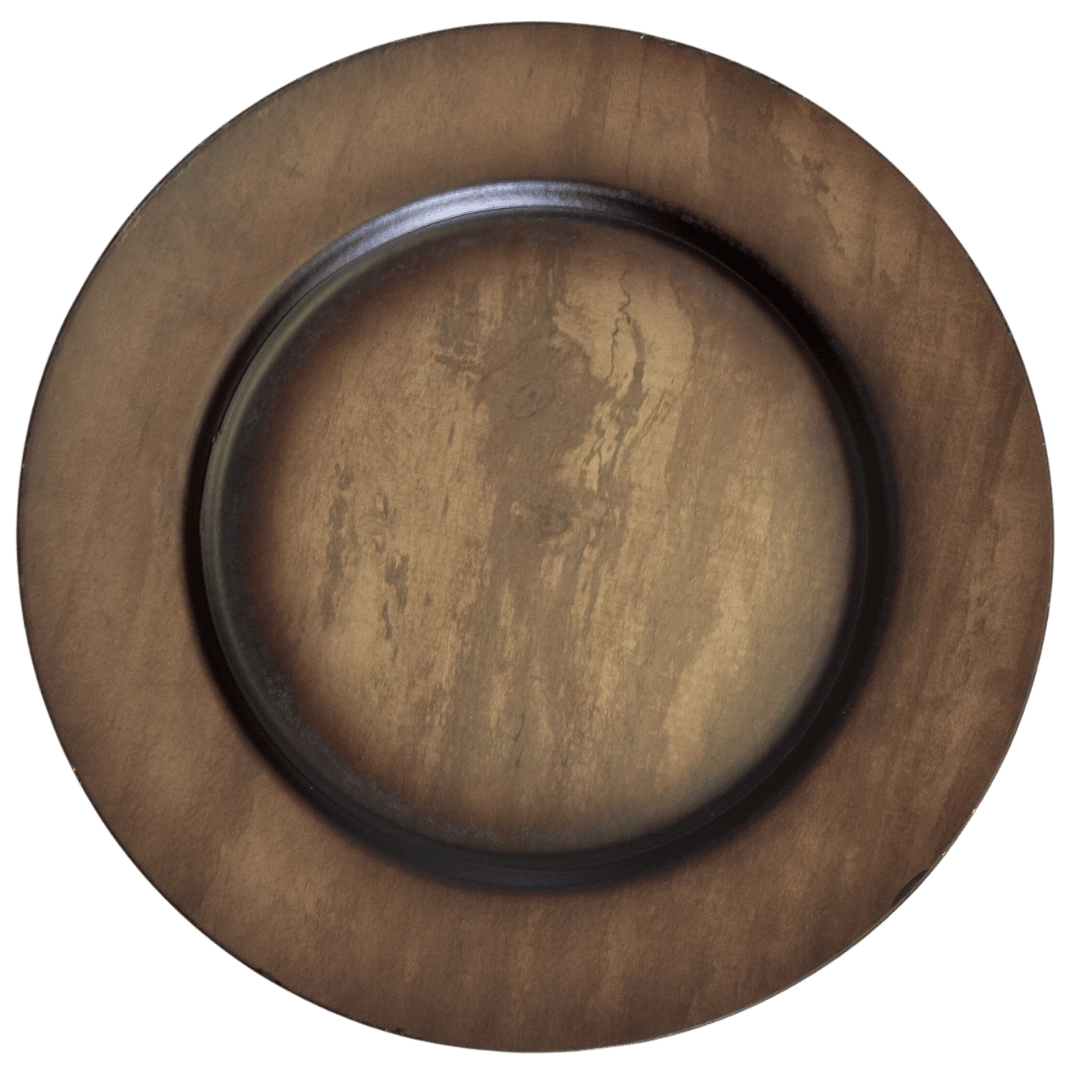Wood Charger: Dark Faux