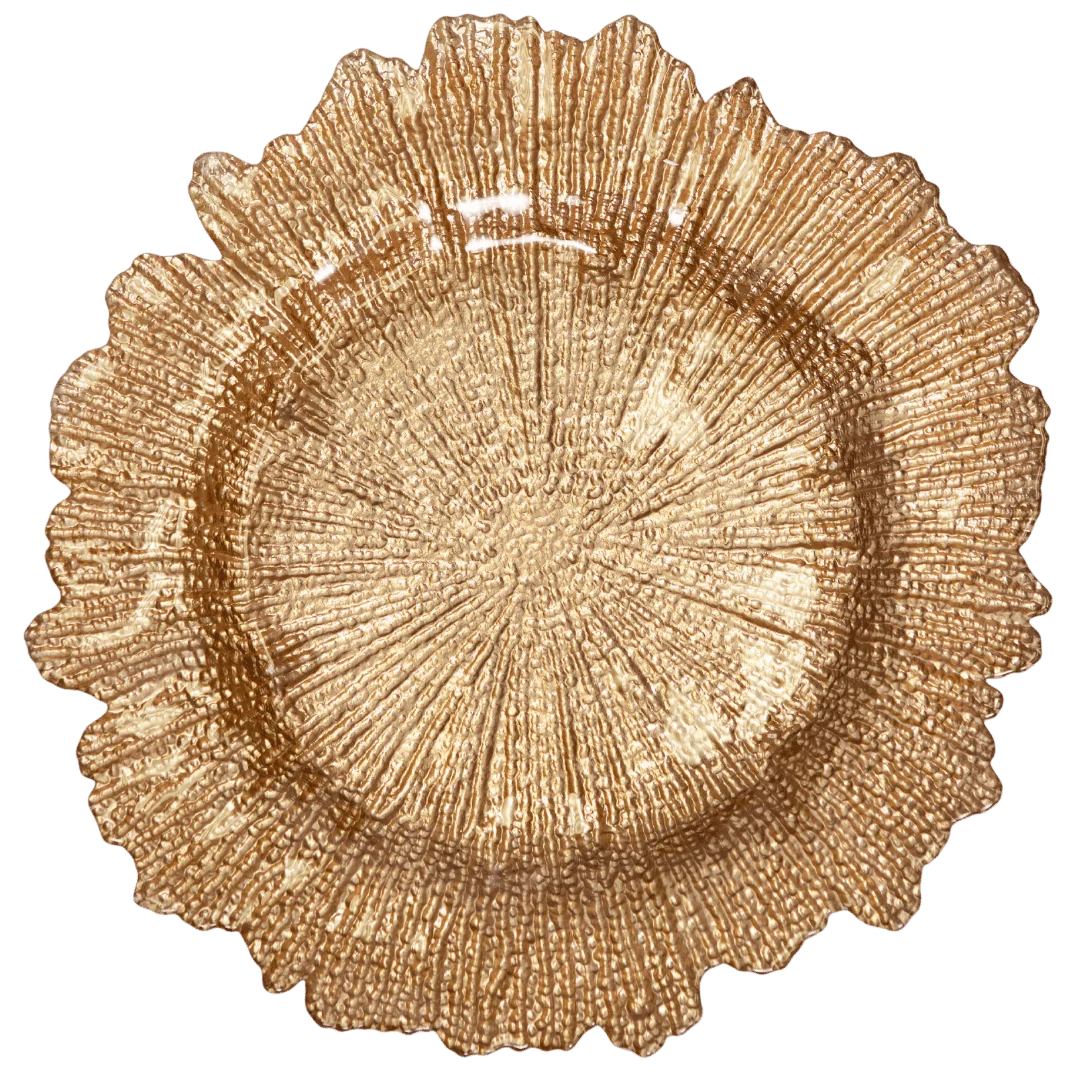 Glass Charger: Gold Sponge