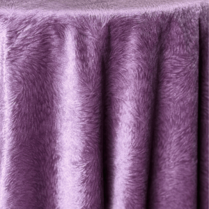 Huntsville Velvet Tablecloth: Lavender