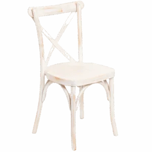 X-Back Chair: Lime Washed