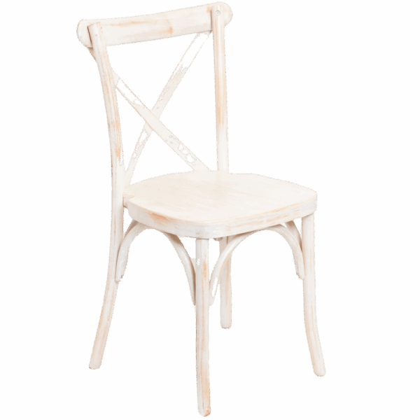 X-Back Chair: Lime Washed