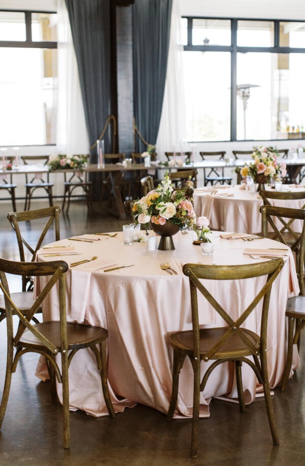 Satin Tablecloth: Blush Matte - Image 3