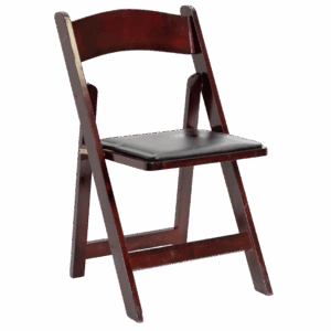 Folding Chair: Mahogany