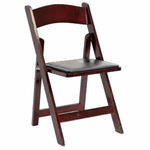 Folding Chair: Mahogany