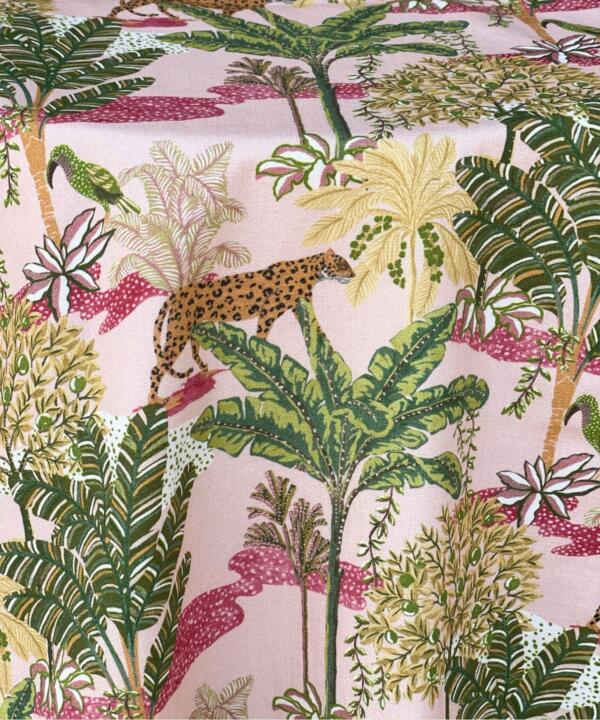 Paradise Tablecloth: Pink/Green