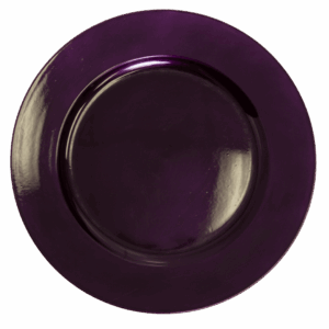 Acrylic Charger: Purple Plain