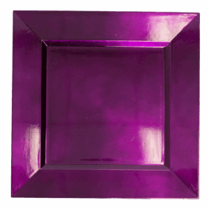 Acrylic Charger: Purple Square