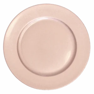Acrylic Charger: Rose Gold Blush