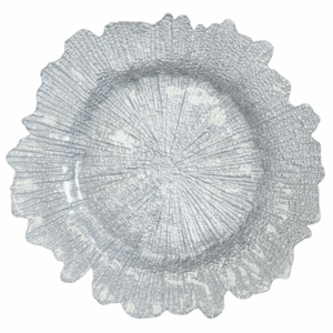 Glass Charger: Silver Sponge