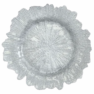 Glass Charger: Silver Sponge