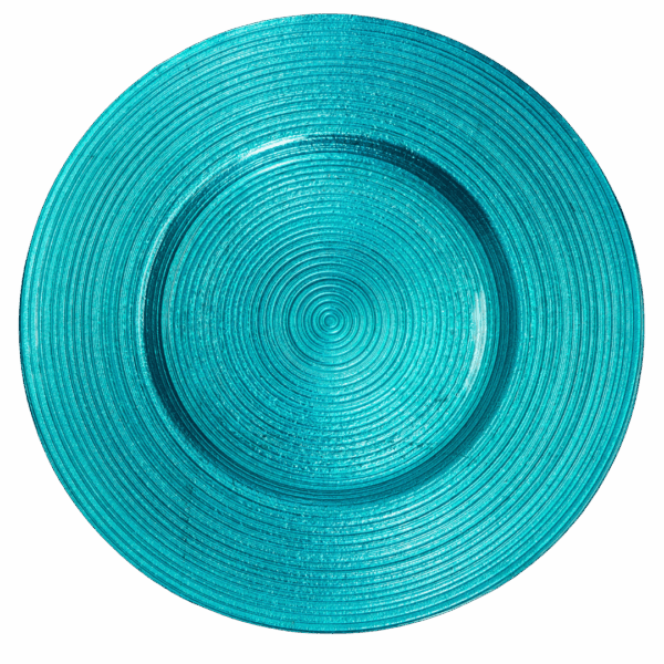 Glass Charger: Teal