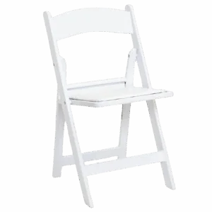 Folding Chair: White