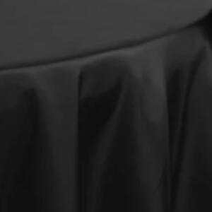 Taffeta Tablecloth: Black