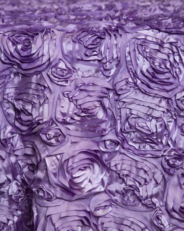 Heirloom Rose Tablecloth: Lavender