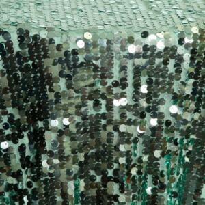 Sequin Disc Tablecloth: Mint