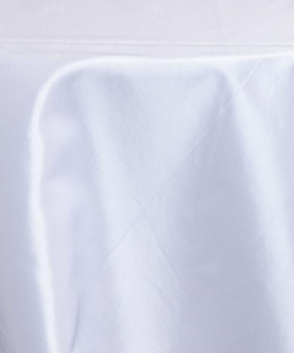 Taffeta Tablecloth: White