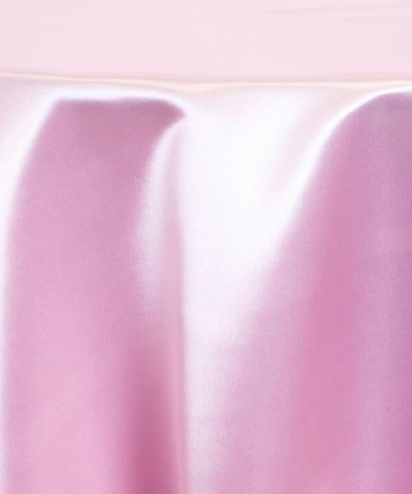 Satin Tablecloth: Light Pink