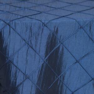 Pintuck Tablecloth: Midnight Blue