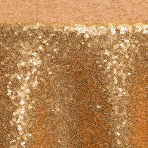 Sequin Glitz Tablecloth: Dark Gold