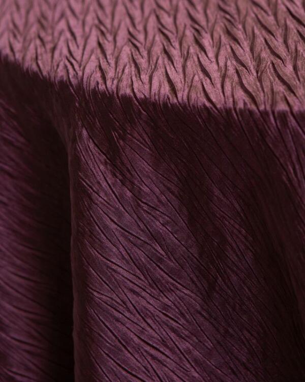 Sparkling Tablecloth: Eggplant